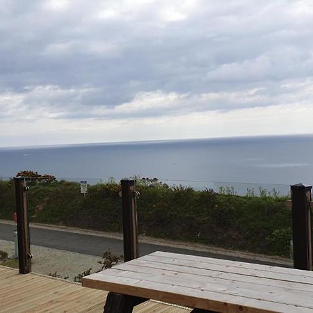 Sunset Sea View Chalet With Hot Tub Torpoint Esterno foto